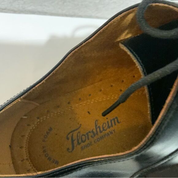 Florsheim dress shoes men lace up memory foam size 13D - Picture 7 of 16